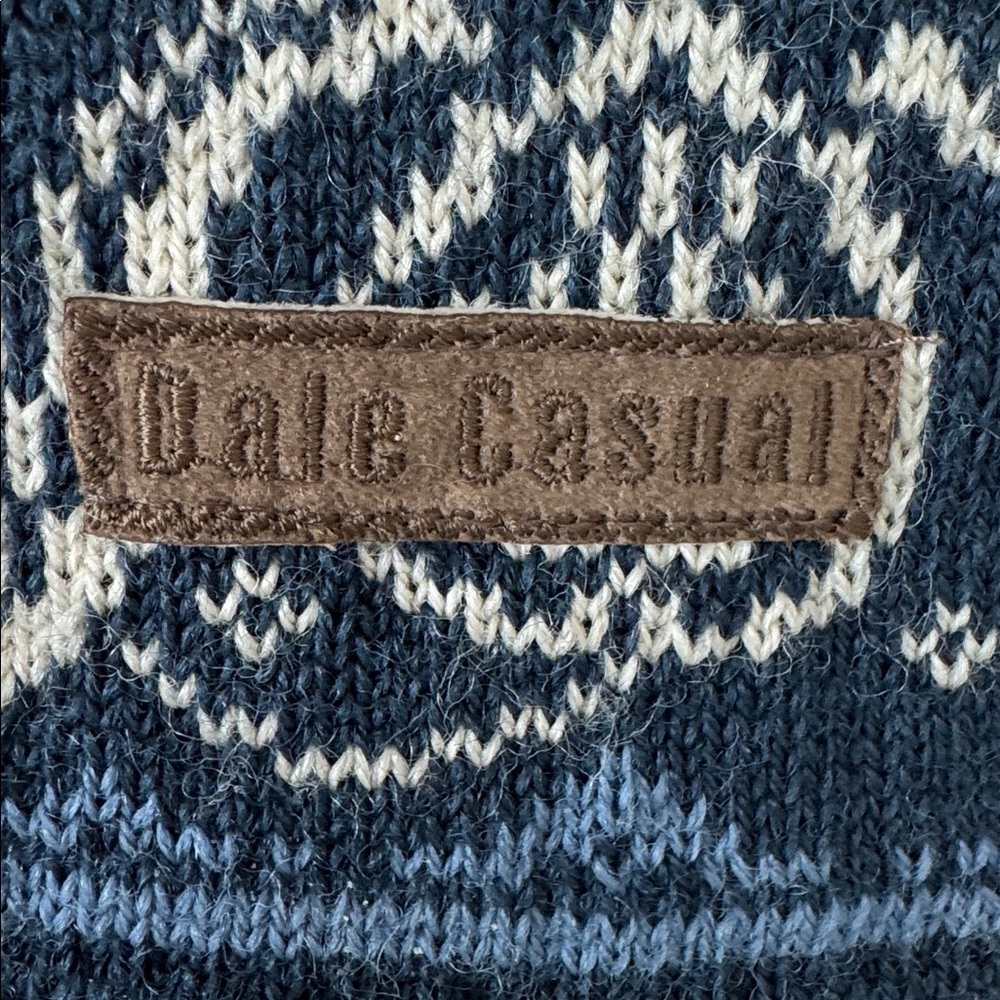 Dale of Norway Vintage Cardigan Sweater - 100 % Wool - Picture 7 of 13
